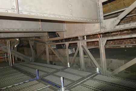 Schadstoffsanierung der Harburger Elbbrücke