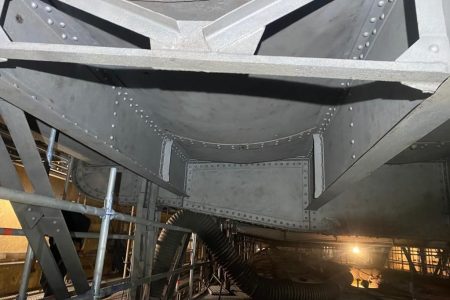 Schadstoffsanierung der Harburger Elbbrücke